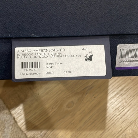 Exquisite Sergio Rossi Scarpe Donna Sandal | Size 40 - Picture 8 of 8